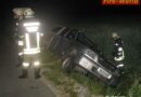 Oö: Fahrzeugbergung nach Verkehrsunfall in Windern