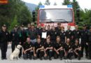 Nö: FF Grünbach/Schrattenbach: AusbildungsprüfungLöscheinsatz
