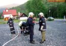 Nö: Einsatzübung „Arbeiten am Schaumrohr“ in Mariensee