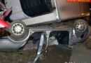 Nö: Sattelschlepper begrub Pkw -> Kran zur Menschenrettung alarmiert