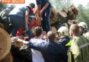 Nö: Kind unter Holzstapel begraben
