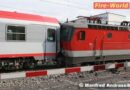 Nö: Bagger von ÖBB-Zug in Gumpoldskirchen gerammt