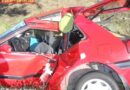 Nö: Menschenrettung nach Verkehrsunfall in Harmannsdorf