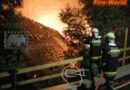 Nö: Wirtschaftsgebäudevollbrand in Oberhöflein