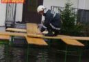 Oö: Hochwassereinsatz in Obertraun