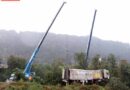 T: Lkw Bergung nach Unfall auf der A 12