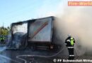 Nö: Brand eines Lkws auf der A4