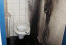 Nö: WC–Kabinen Brand in der SCS