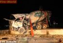 Tirol: Schwerer Lkw-Unfall am 22.10.2007 in Jenbach