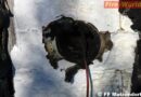 Nö: Brand eines im Swimmingpool verbauten Scheinwerfers