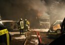 Deutschland: Brand von 21 Pkw und einem Lkw am Essener Stadtrand