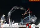 Nö: Autoüberschlag auf der S5-Abfahrt bei Grafenwörth