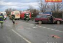 Nö: Pkw in Judenau von Lkw erfasst -> Lenkerin mit Beinen eingeklemmt