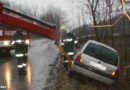 Oö: Pkw-Ausrutscher nach Eisregen in Kremsmünster