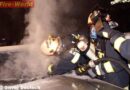 Oö: Fahrzeugbrand in der Marchtrenker Mühlstraße
