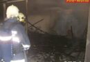 Oö: Starke Rauchentwicklung bei Papiercontainerbrand, Volksschule Thalheim