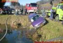 Ktn: Mit Pkw bei Moosburg in Teich gestürzt