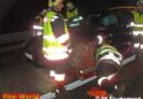 Nö: Pkw verlor Kampf gegen Betonleitwand auf der A4
