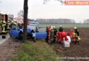Nö: Frau mit Pkw bei Pottendorf gegen Baum geprallt und schwer verletzt