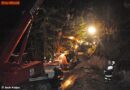 Oö: Mann in Wald in Windischgarsten mit Bagger umgestürzt und eingeklemmt