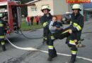 Ktn: Brandeinsatzübung der Feuerwehr Hermagor bei der Fa. Kelag