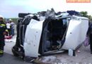 Nö: Neun Verletzte bei Überschlag mit Kleinbus auf der A 2 bei Wr. Neustadt