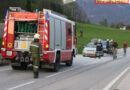 Oö: Pkw-Brand auf der Großalmstraße in Neukirchen
