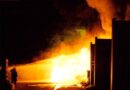 Nö: Großfeuer im Abfallwirtschaftszentrum Mostviertel in Greinsfurth