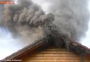 Nö: Großbrand eines Block-Hauses in Ober-Grafendorf