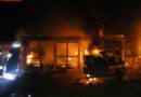 Deutschland: Laubenkomplex wurde nächtlicher Flammenraub