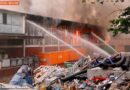 BRD: Großbrand in Herdecker Recycling-Betrieb