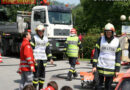 Stmk: Abschlussübung – Verkehrsunfall mit 3 verletzten Personen