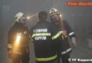 Oö: Bezirksübergreifende Einsatzübung (FF Kappern, FF Rutzing)