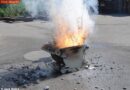 Oö: Magnesium-Löschversuche zum Sammeln von Erfahrungen in Kirchdorf/Kr.