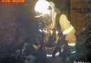 Oö: Zwei Zimmer einer Wohnung in Vollbrand