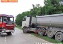 Nö: Zusammenstoss zweier Lkws auf der L6