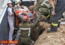 Oö: Personenrettung aus Baugrube in Micheldorf
