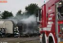 Nö: Brand zweier Wohnwagen in St. Pölten –> 3 Campinggasflaschen explodierten