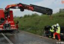 Nö: Alarmierter Pkw-Brand mit Menschenrettung für die Feuerwehr Wiener Neudorf