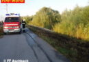 Nö: Flurenbrand neben der B 122 bei Aschbach