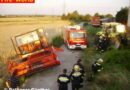 Nö: Mähdrescherbergung in Enzesfeld