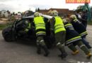 Nö: Crash auf der Kreuzung B 60 / LH 4089 in Lichtenwörth