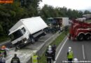 Nö: Umgestürzter Lkw in Perchtoldsdorf