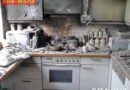 Oö: Vergessenes Fett am Herd verursacht Küchenbrand