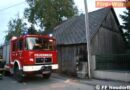 Bgld: Brand eines Stromkastens in Neudörfl -> auch Holzhütte betroffen