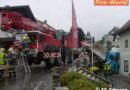 Oö: Lkw-Unfall in Ottnang -> Gasflaschen kollerten über Fahrbahn