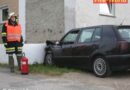 Bgld: Mit Pkw in Bad Sauerbrunn gegen Betonmauer geprallt
