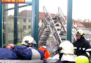 Stmk: Feuerwehrübung in der Justizanstalt Karlau