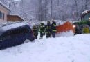 Ktn: Bergung eines abrutschgefährdeten Pkws in Hermagor
