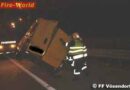 Nö: Klein-Lkw verunglückt auf der S1